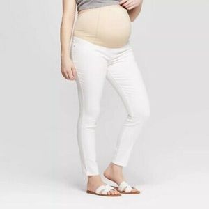 Isabel Maternity White Skinny Jeans